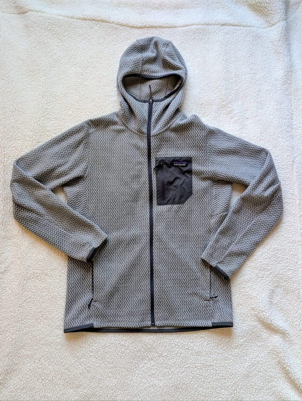 LIKE NEW Patagonia R1 Air Full Zip Hoody